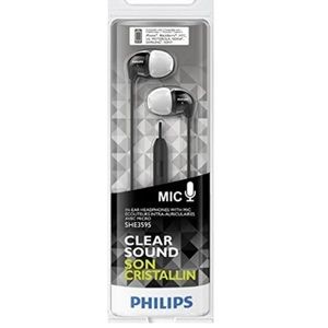 Philips in-Ear Headset with Mic, Black